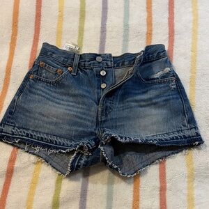 Levi’s 501 Denim Shorts - Blue